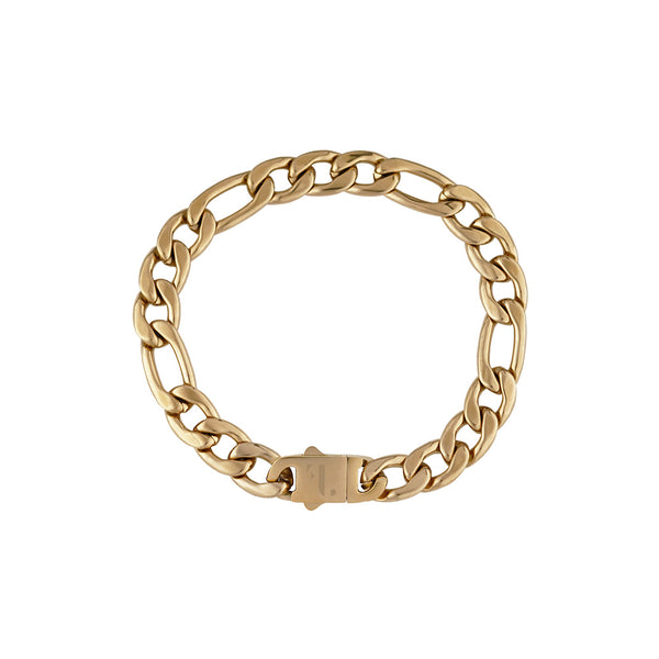 berg figaro fj watches gold or 14k bracelet bijou jewel jewelry 9mm thick bold chunk stainless steel 20cm 23cm