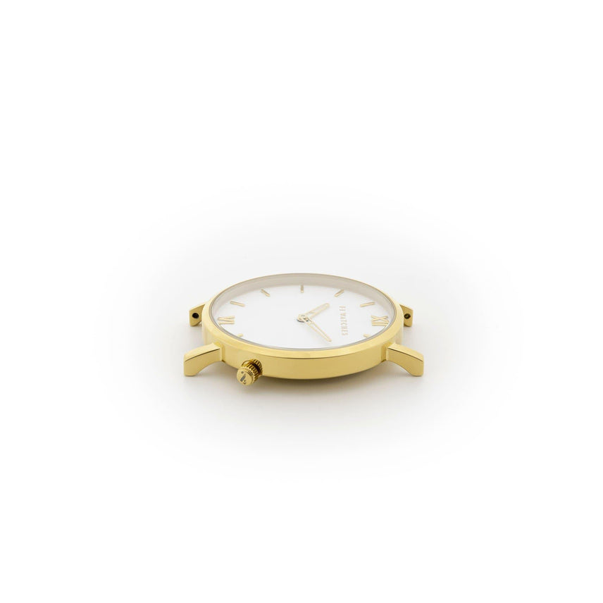 FJ Watches sunlight white gold watch women 36mm minimalist dial